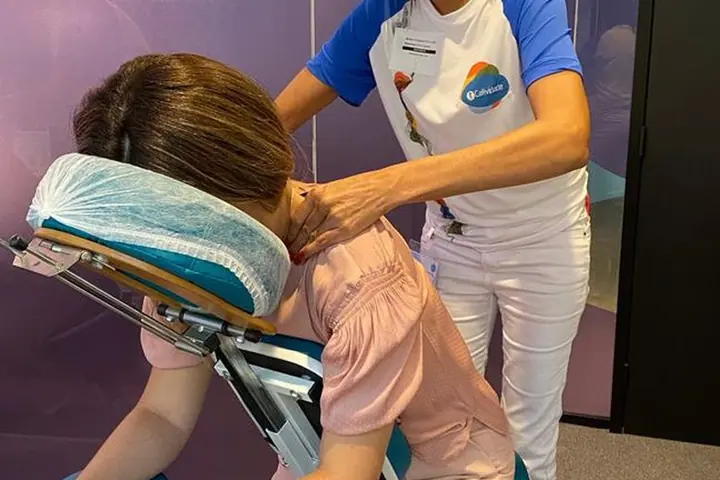 Quick Massage — experiência Catividade